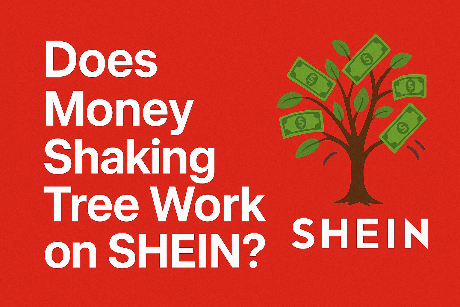 Does Money Shaking Tree Work on SHEIN?